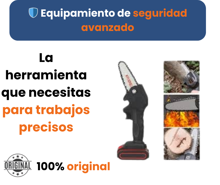 Motosierra Eléctrica Portátil