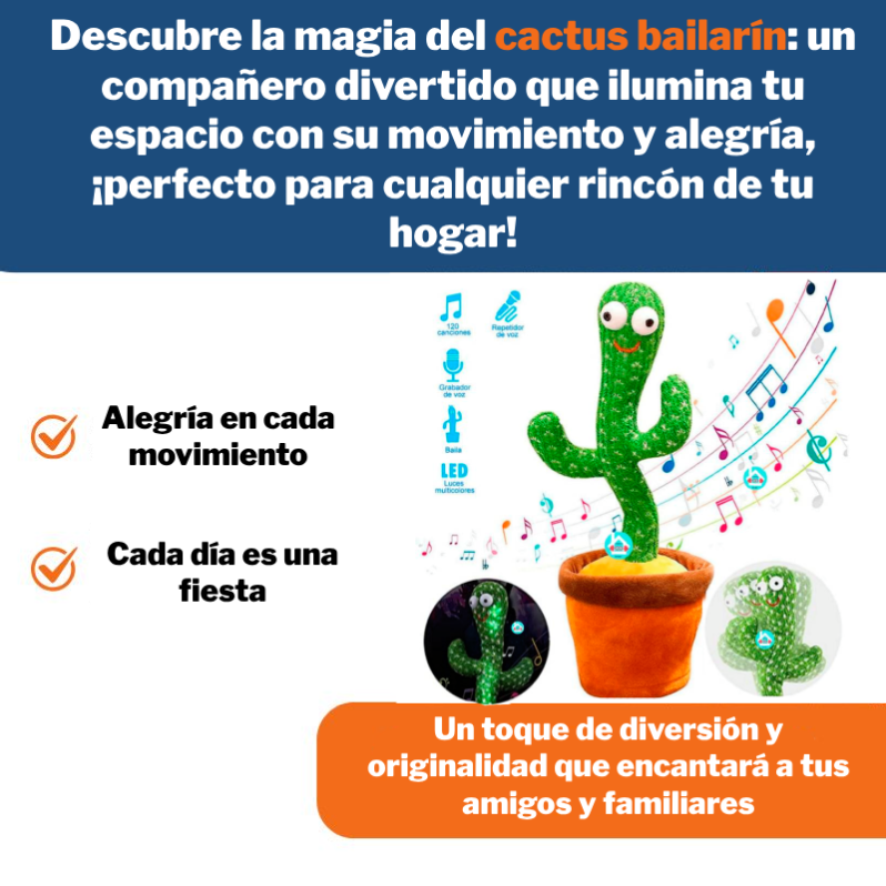 Juguete de Cactus Bailarín