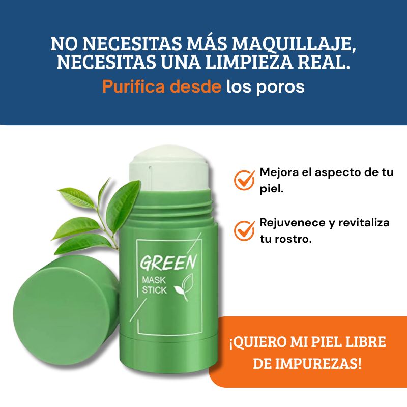 Mascarilla Verde Detox