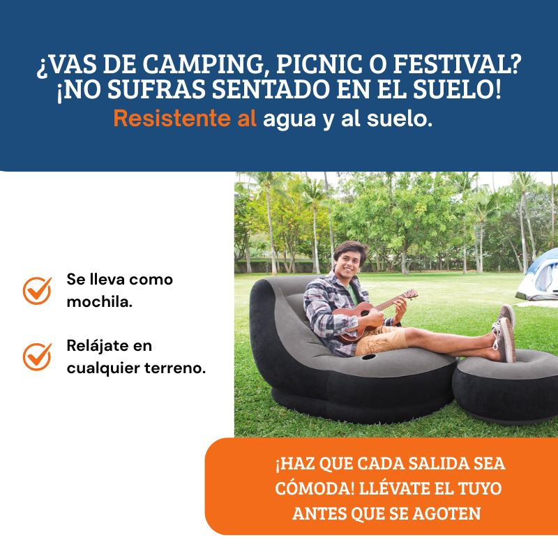 Sofá Inflable 2 en 1