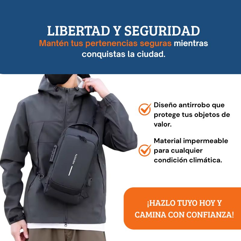 Bolso Manos Libres Antirrobo