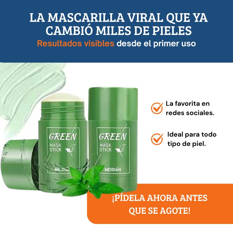 Mascarilla Verde Detox