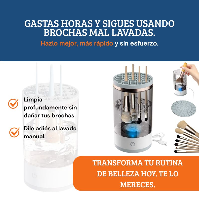 LIMPIADOR DE BROCHAS ELÉCTRICO