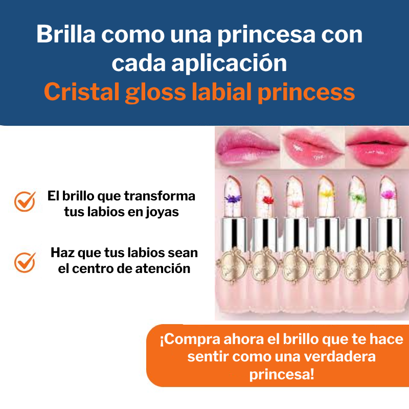 Cristal gloss labial princess