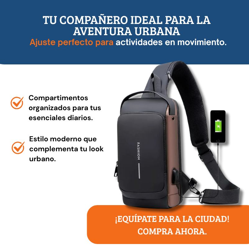 Bolso Manos Libres Antirrobo