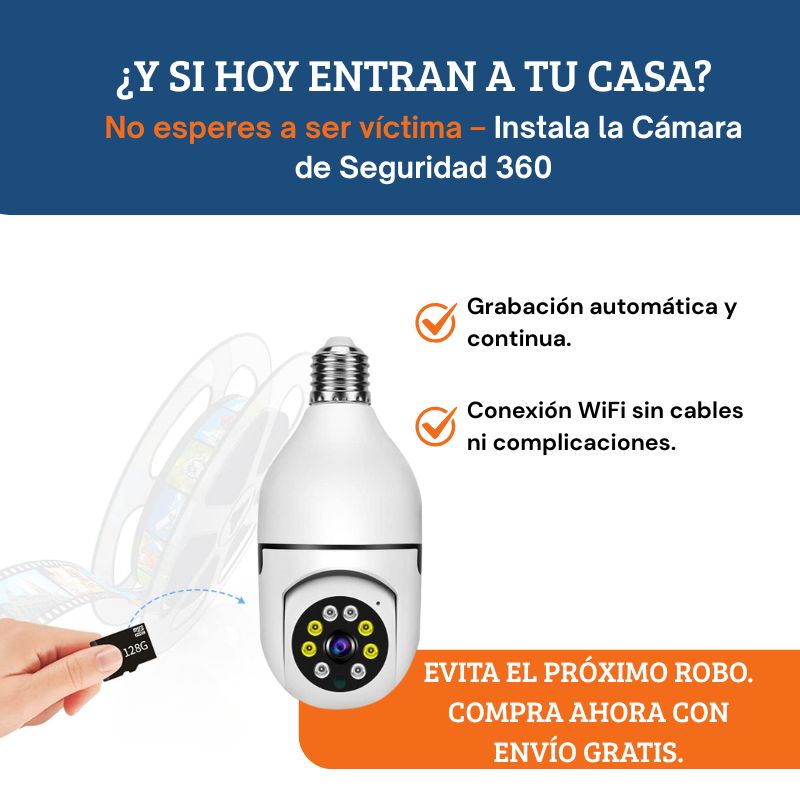 Cámara de seguridad 360