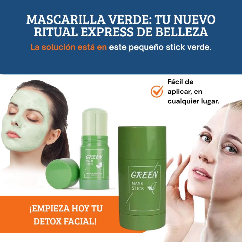 Mascarilla Verde Detox