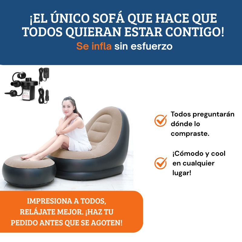 Sofá Inflable 2 en 1