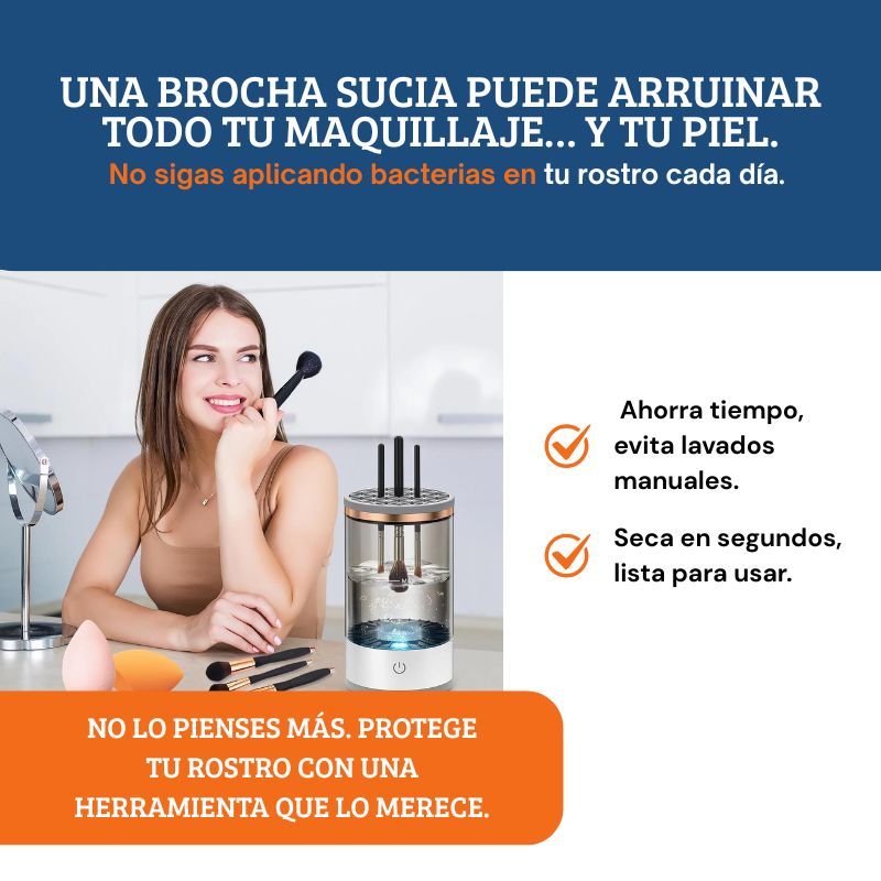 LIMPIADOR DE BROCHAS ELÉCTRICO