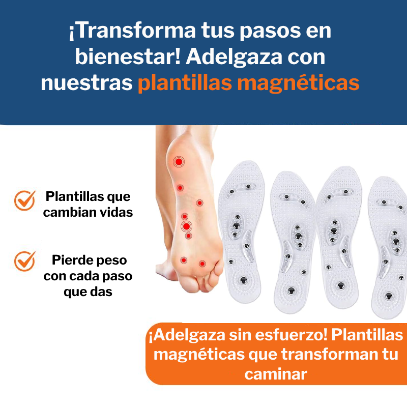 Plantillas Mágneticas Adelgazantes
