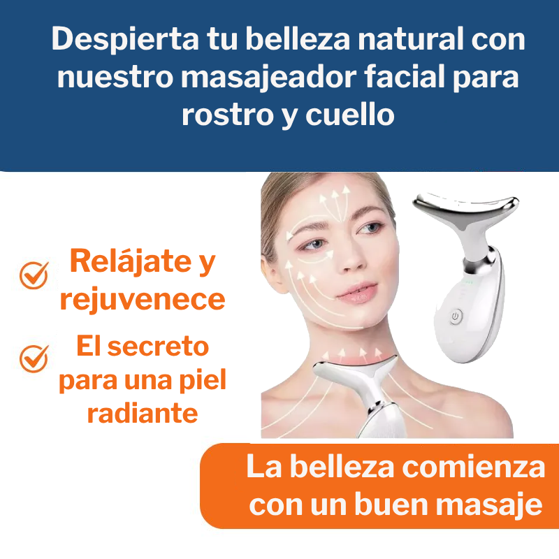Masajeador Facial para Rostro y Cuello