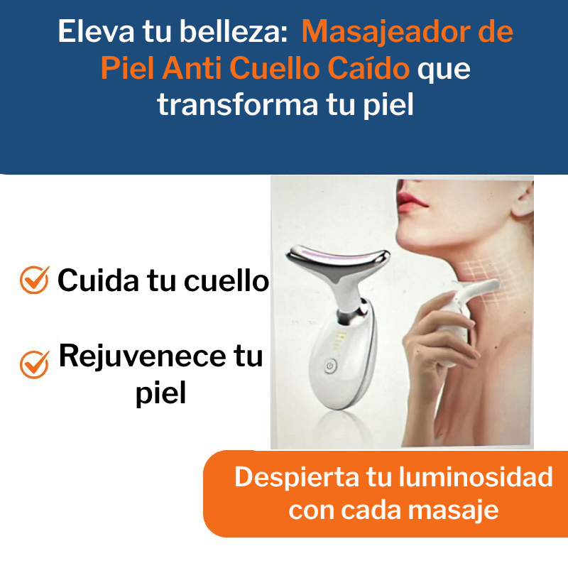 Masajeador de Piel Anti Cuello Caído