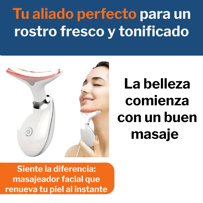 Masajeador Facial para Rostro y Cuello