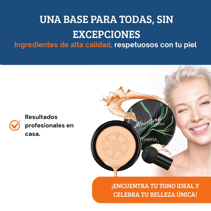 Base de Maquillaje Alta Cobertura