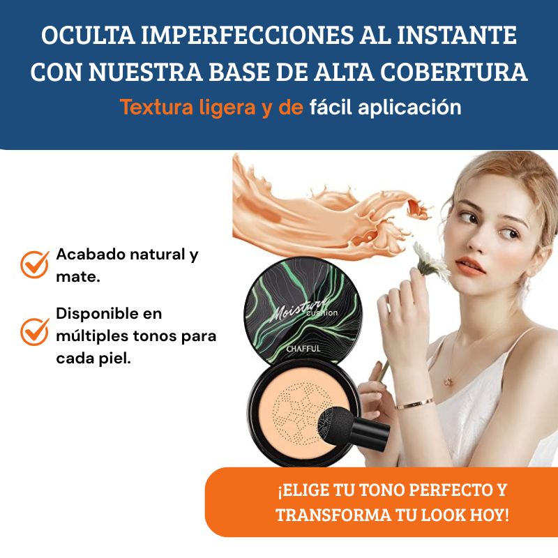 Base de Maquillaje Alta Cobertura
