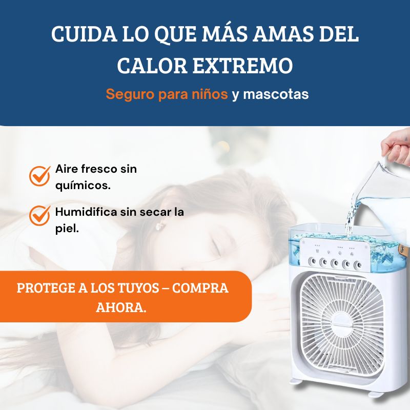 Ventilador Humidificador