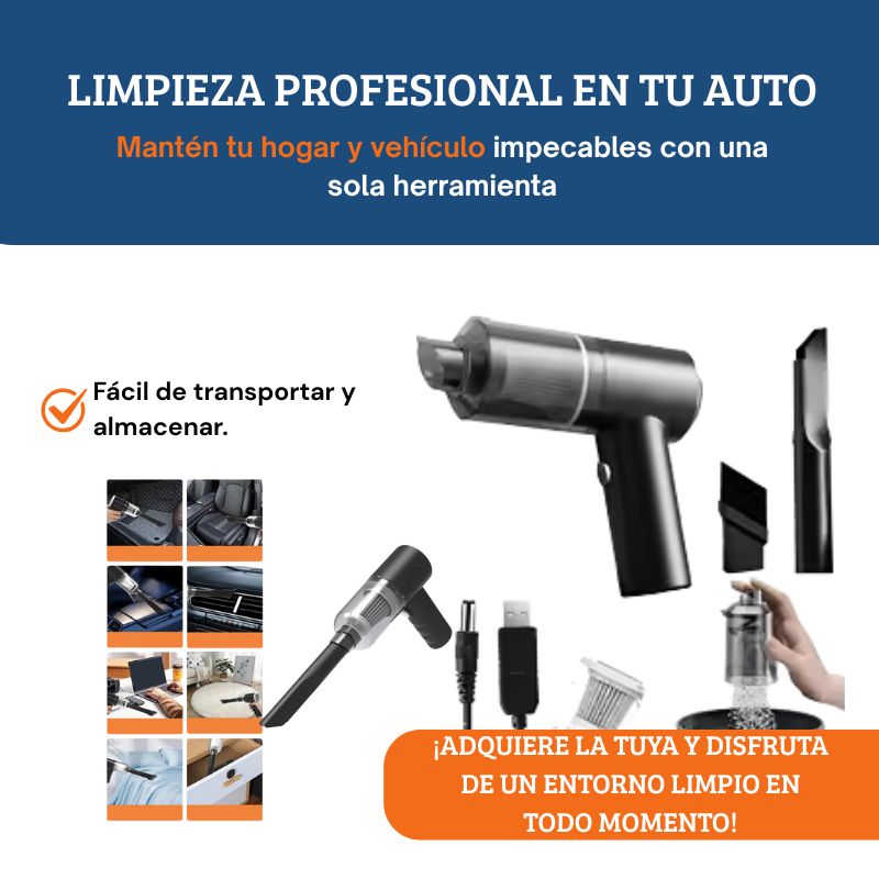 Aspiradora 3 en 1 Semi-Profesional