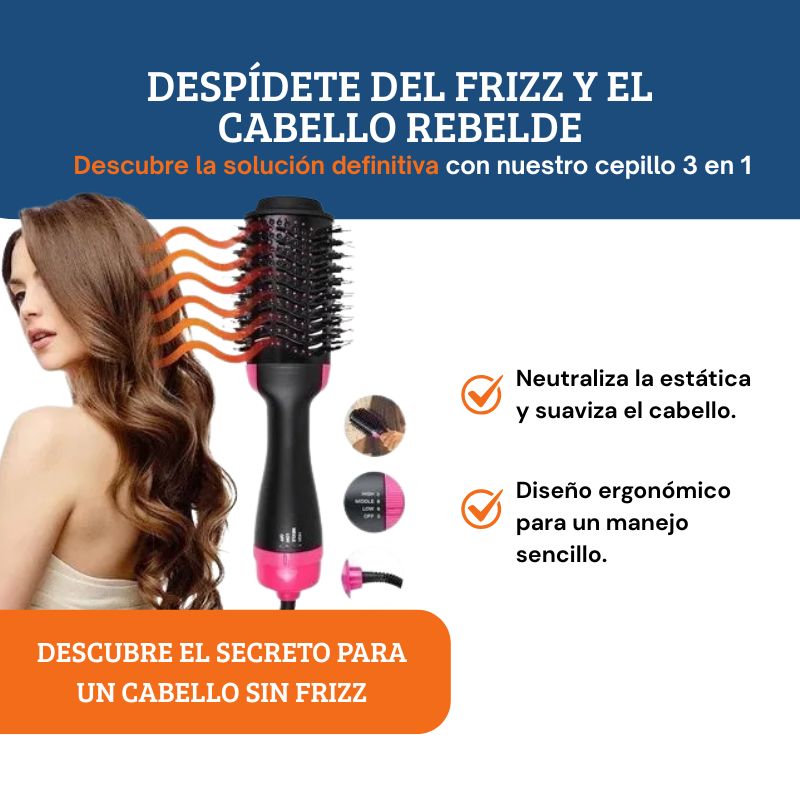 Cepillo 3 en 1