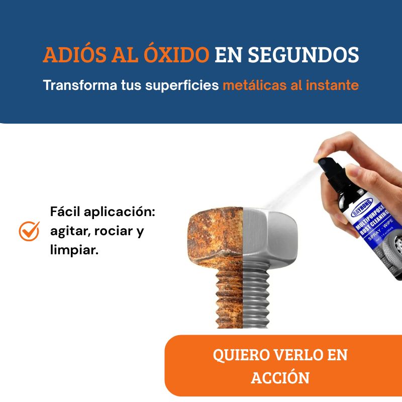 Spray Removedor de Óxido Multiusos