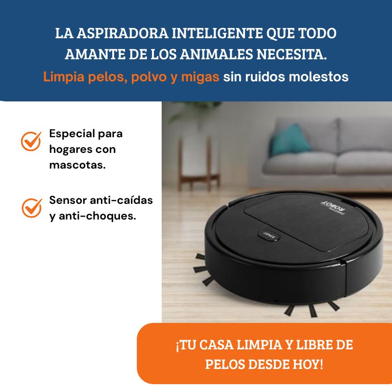 Aspiradora Robot 3 en 1