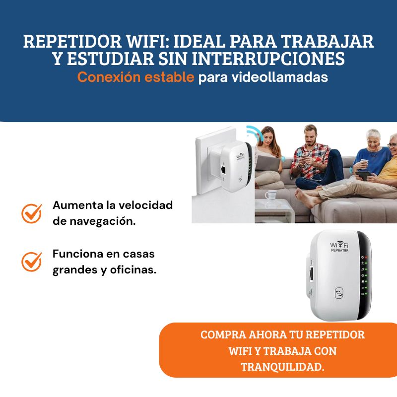 Repetidor WiFi G de 300 Mbps