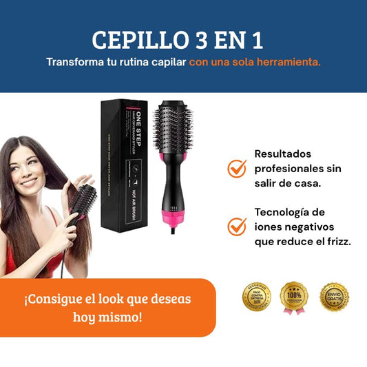 Cepillo 3 en 1