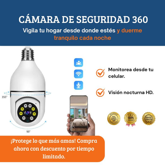 Cámara de seguridad 360