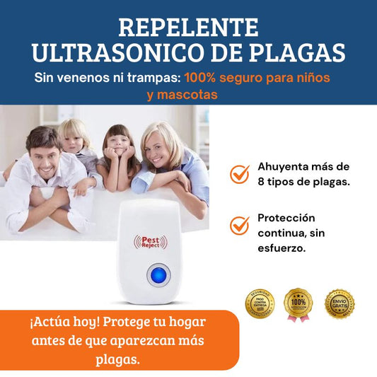 Repelente ultrasónico de plagas