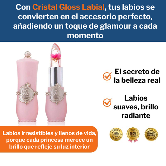 Cristal gloss labial princess