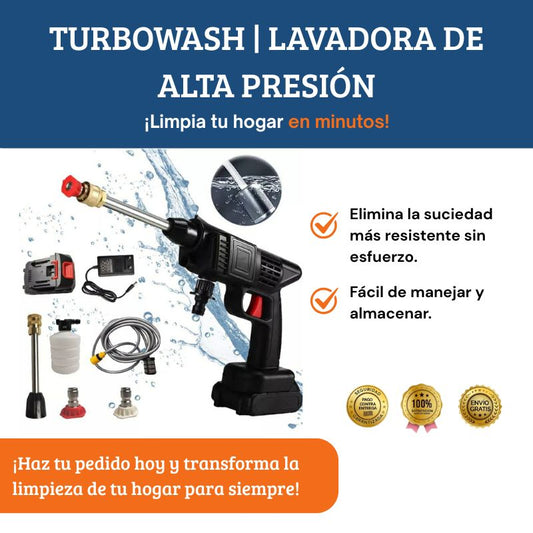TurboWash - Lavadora de Alta Presión