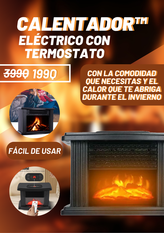 Mini Calentador Eléctrico de Chimenea