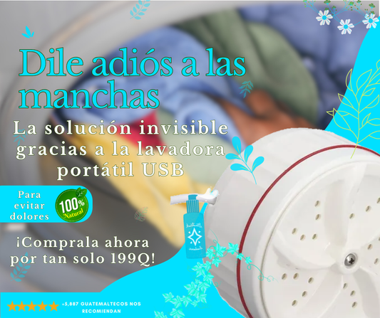 Mini lavadora portátil USB