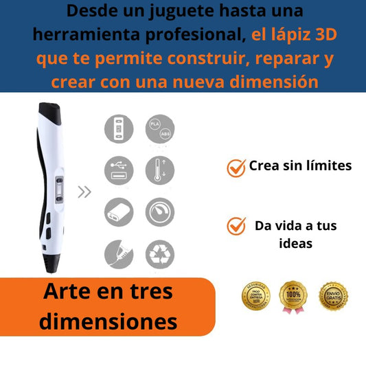 Lapiz 3D para Dibujos