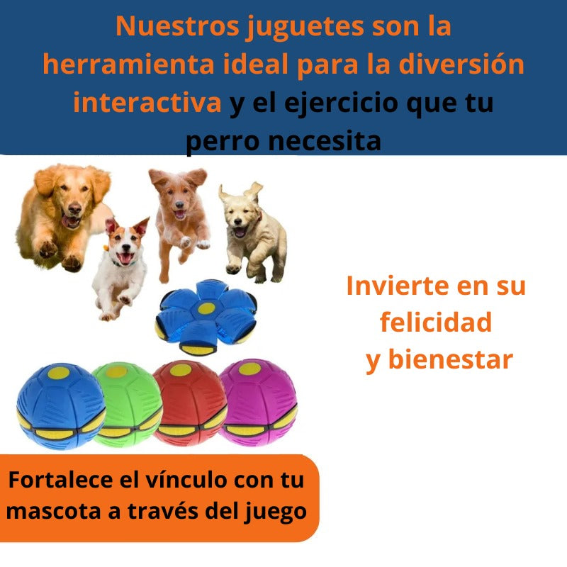 Divertido Juguete Volador Para Perros