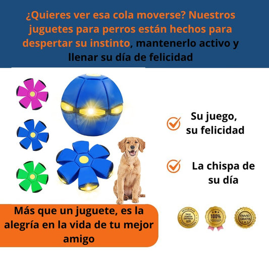 Divertido Juguete Volador Para Perros