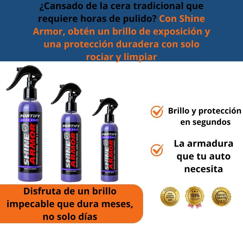 Spray Premium Cerámico Cera Restauradora de Pintura