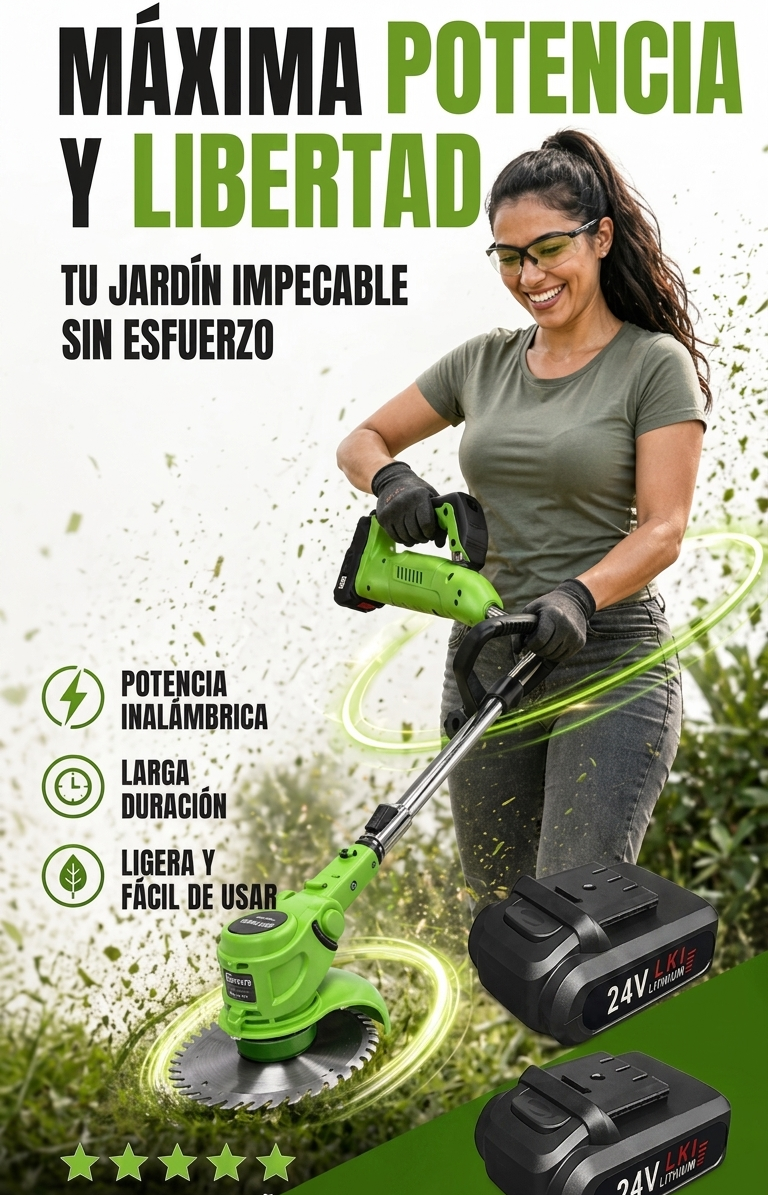 Recortador de Césped y Maleza
