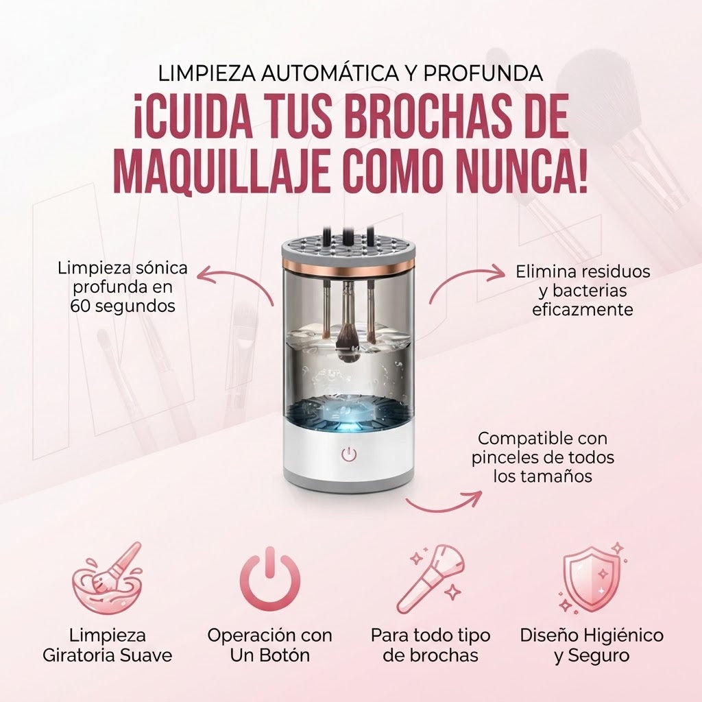 LIMPIADOR DE BROCHAS ELÉCTRICO