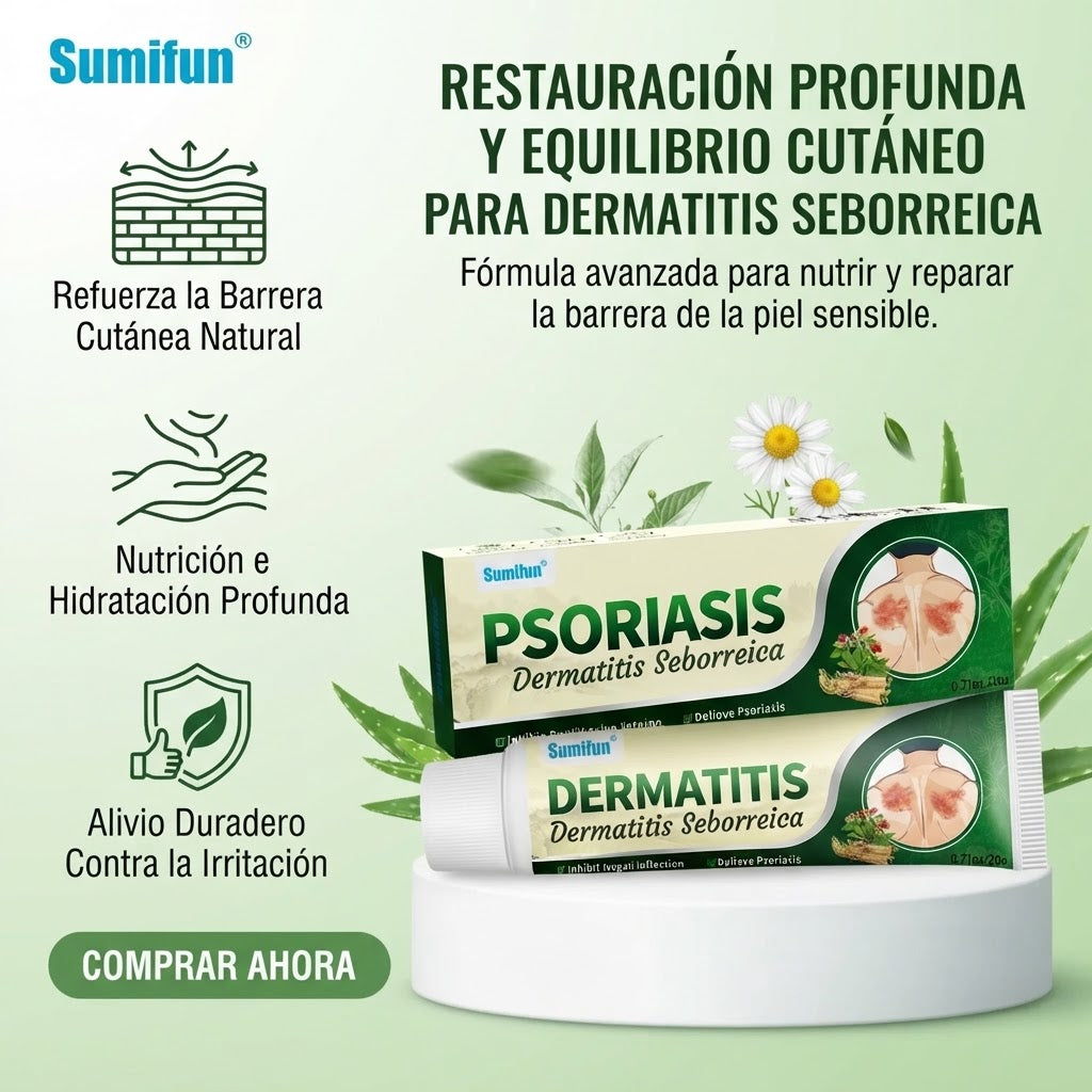 Sumifun Crema Natural para la Dermatitis Seborreica