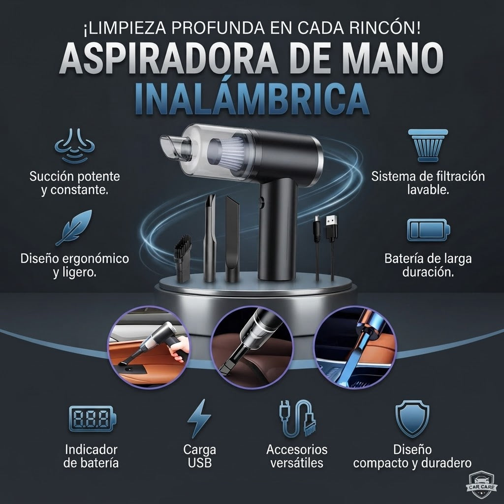Aspiradora 3 en 1 Semi-Profesional