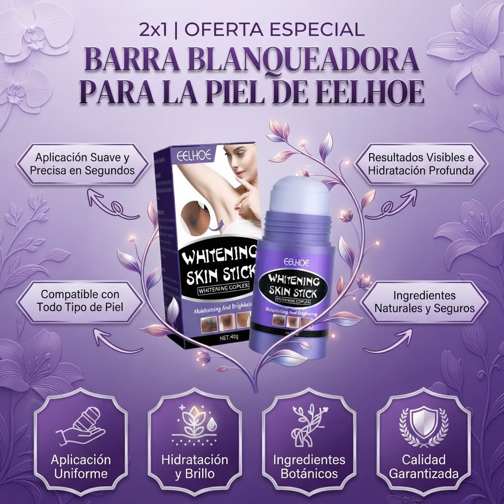 2x1 | Barra Blanqueadora para la Piel de Eelhoe