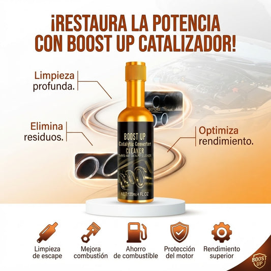 Limpiador De Catalizador Boost Up | Elimina los Residuos de tu Motor
