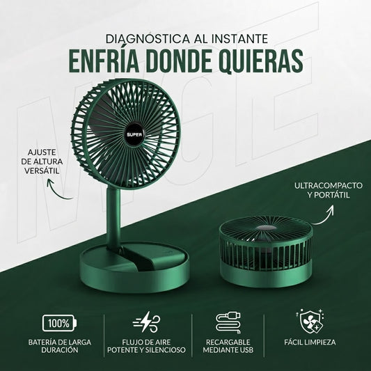 Mini Ventilador Plegable Portátil