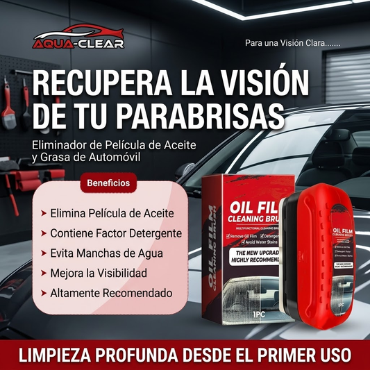 Oil Firlm: Limpiador de Parabrisas para Coches