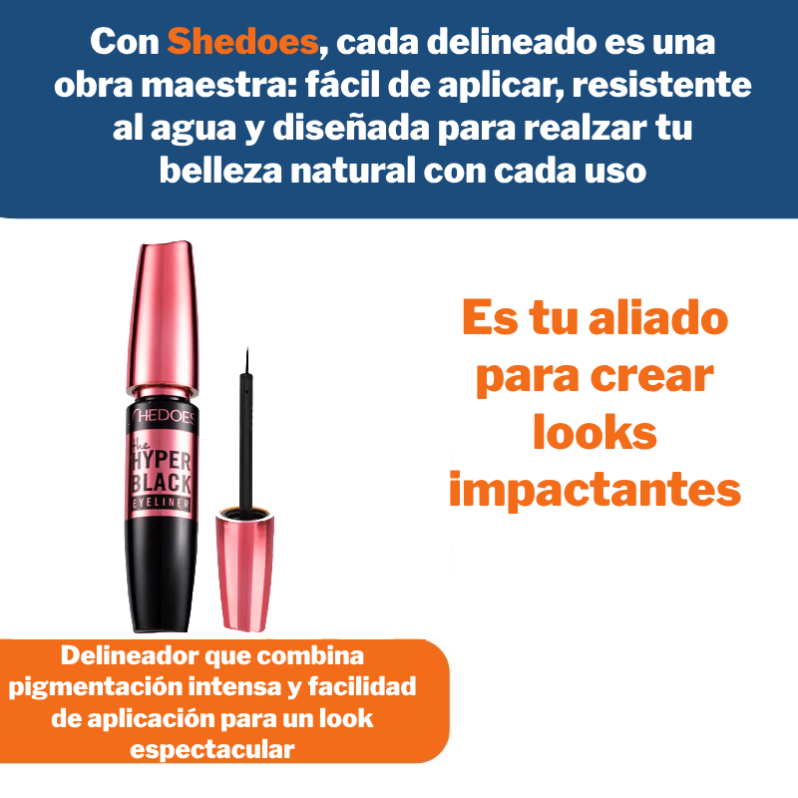 Delineador de Pestañas Shedoes