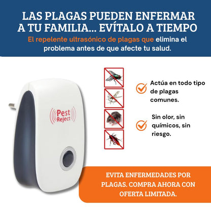 Repelente ultrasónico de plagas