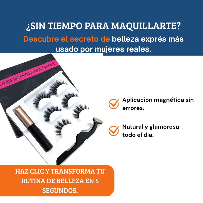 Kit de Pestañas Magnéticas