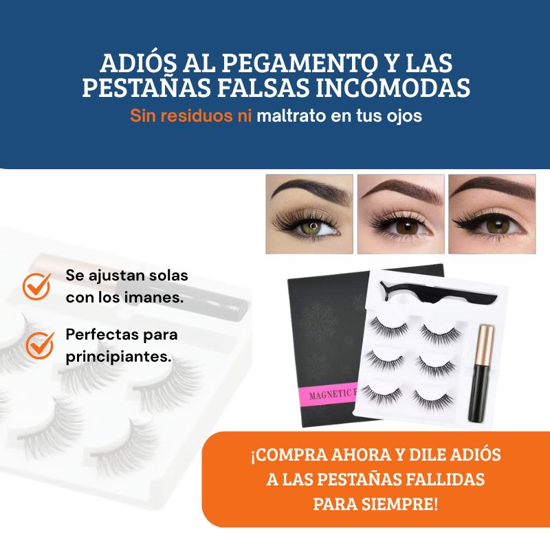 Kit de Pestañas Magnéticas