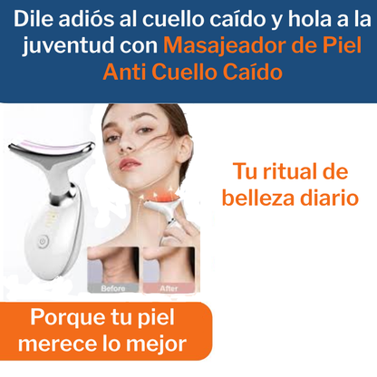 Masajeador de Piel Anti Cuello Caído