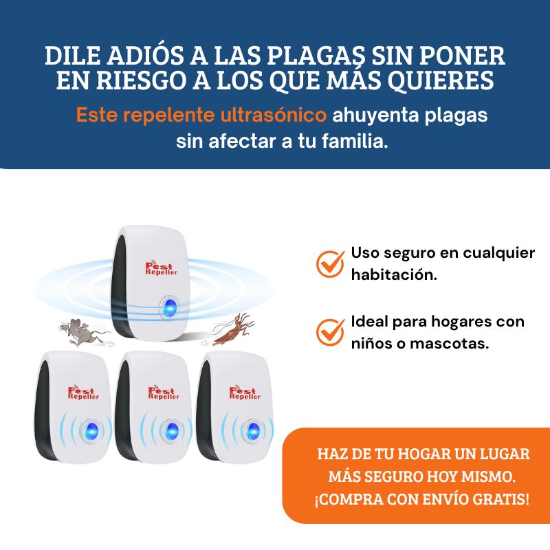 Repelente ultrasónico de plagas